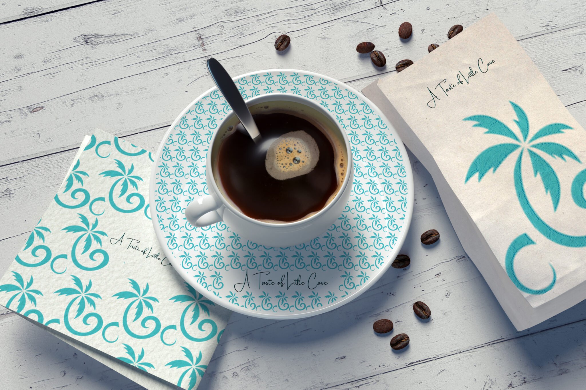 branding design for a cafe